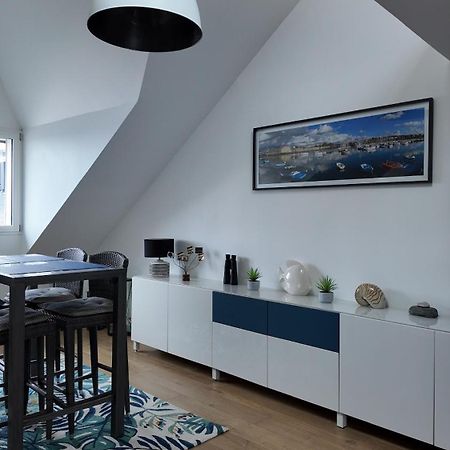 **La Bretonnerie, bel appartement de standing Concarneau Buitenkant foto